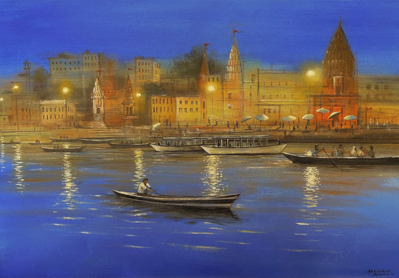 product/banaras-ghat-2 , Abhishek Namdeo