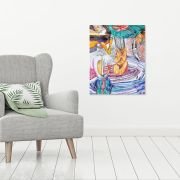 The resurrection (Rebirth of Venus) - Drawing